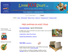 Tablet Screenshot of littlekidstuff.com